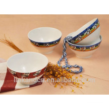 2015 High quality round Ceramic bowl, deep rice bowl